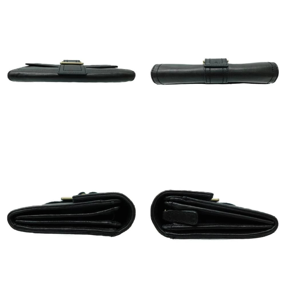 GIVENCHY Leather Long Wallet Black Packaging - Picture 3 of 10
